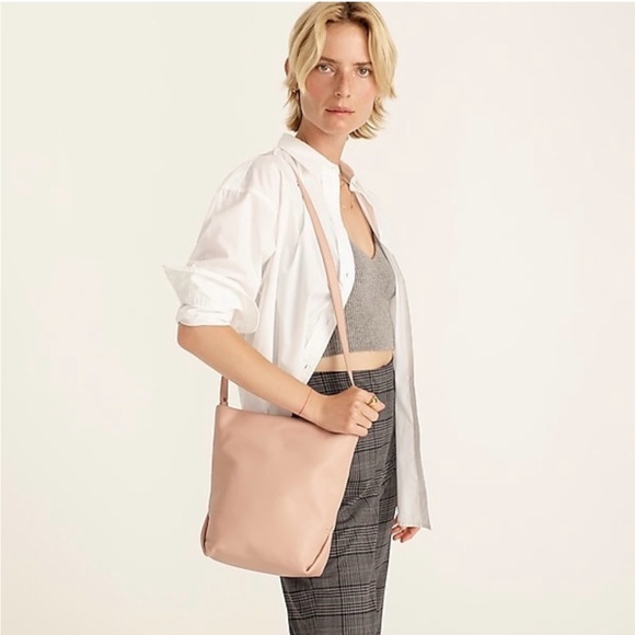 J Crew Oslo Leather Crossbody Bag Like New - Picture 1 of 7